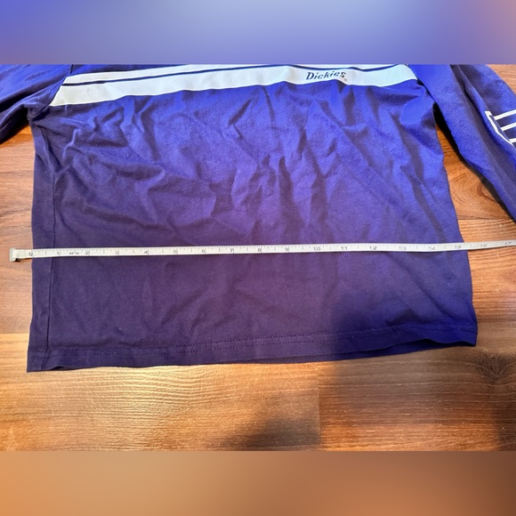 Dickies Cropped Long Sleeve Shirt. Size S - Picture 6 of 7